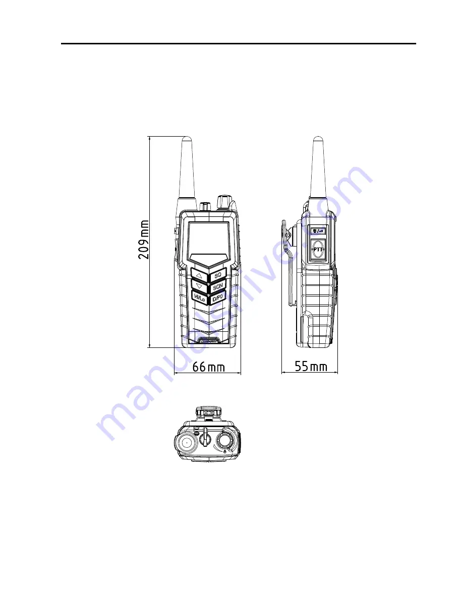 COBHAM SAILOR 3965 ATEX UHF Fire Скачать руководство пользователя страница 49