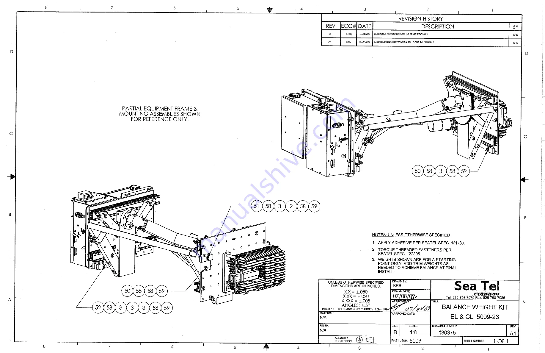 COBHAM Sea Tel 09 Series Скачать руководство пользователя страница 44