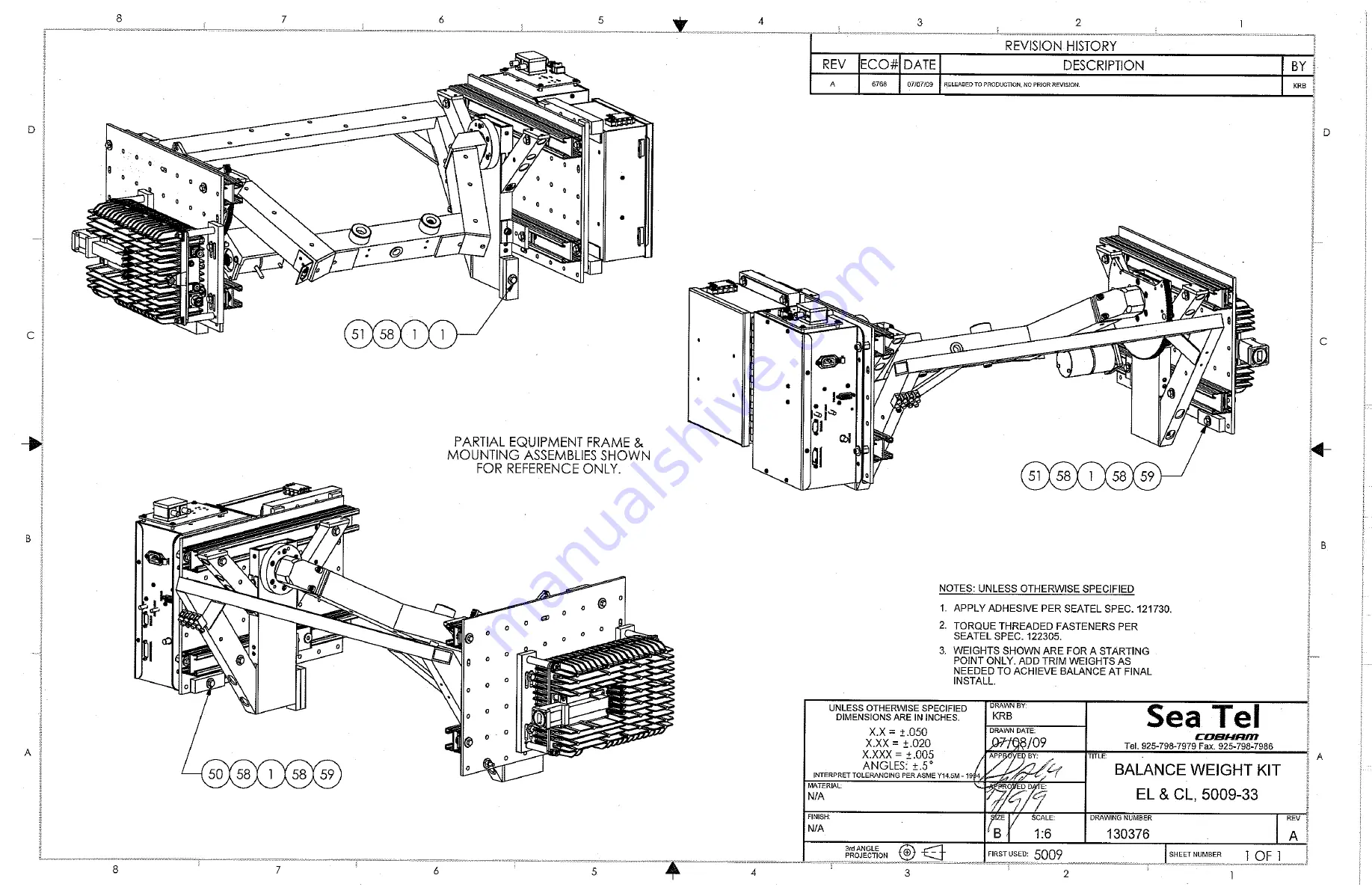 COBHAM Sea Tel 09 Series Скачать руководство пользователя страница 46