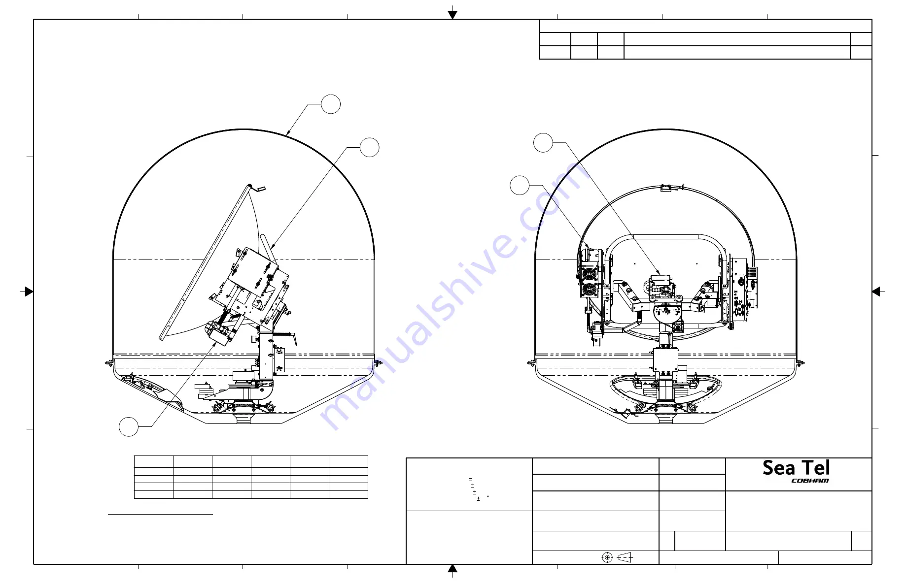 COBHAM Sea Tel 4010W-17 Installation Manual Download Page 114