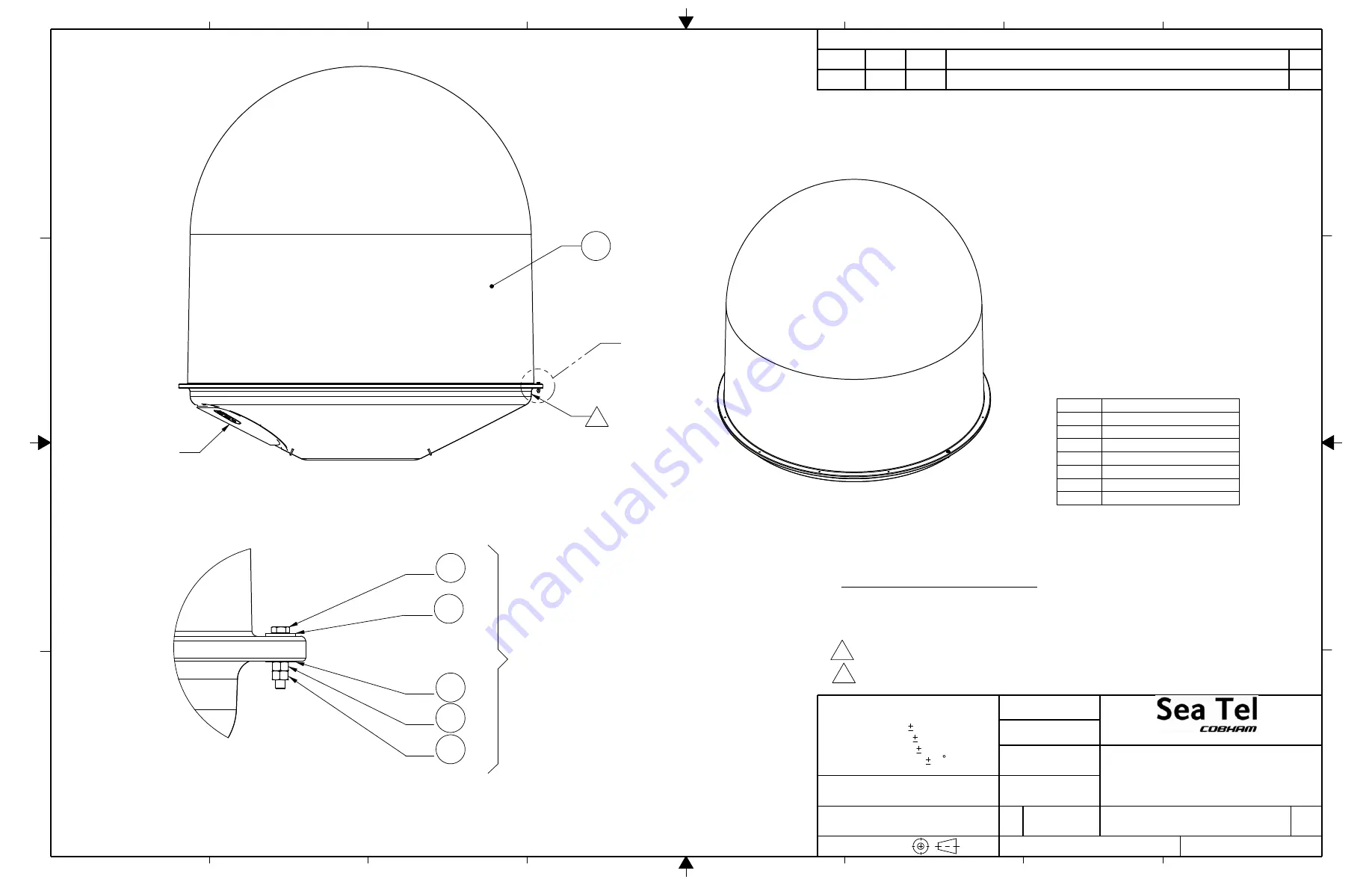 COBHAM Sea Tel 4010W-17 Installation Manual Download Page 120