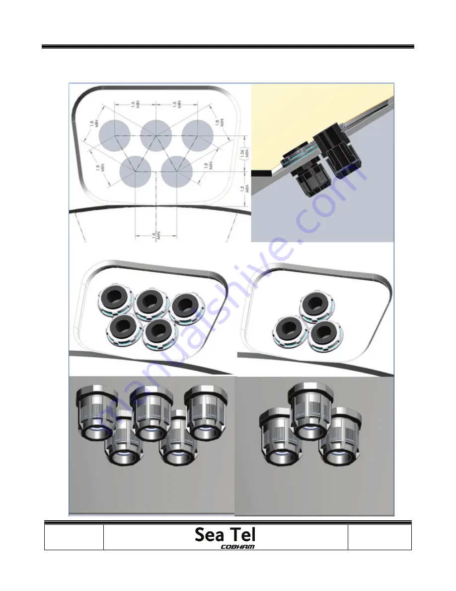 COBHAM Sea Tel 4010W-91 Installation Manual Download Page 131