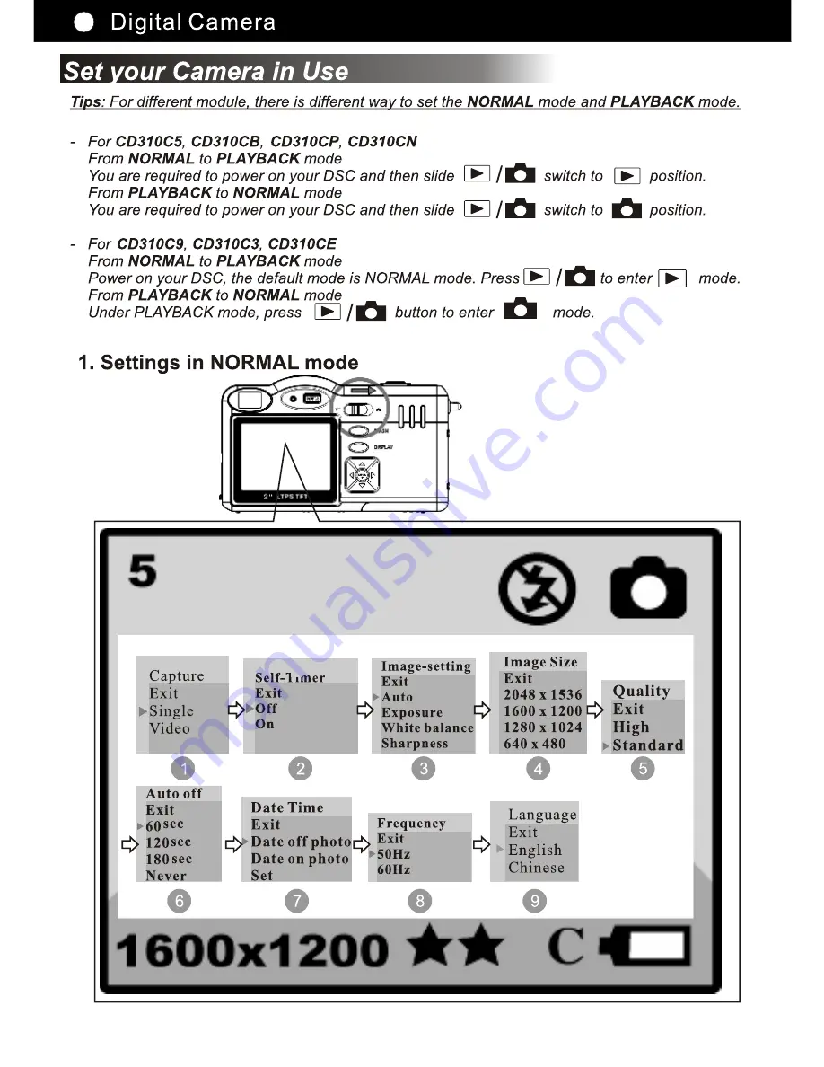 Cobra Digital 6.0 Mega CD310C3 Скачать руководство пользователя страница 15