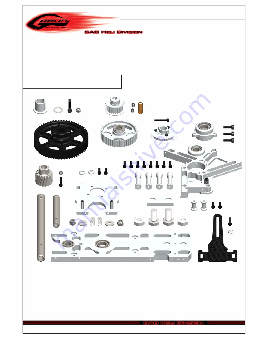 Cobra Helicopter Goblin 500 Manual Download Page 9