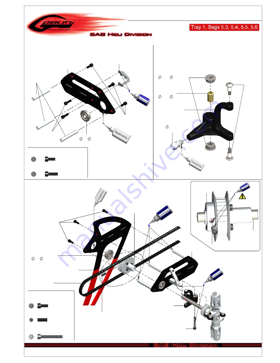 Cobra Helicopter Goblin 500 Manual Download Page 17