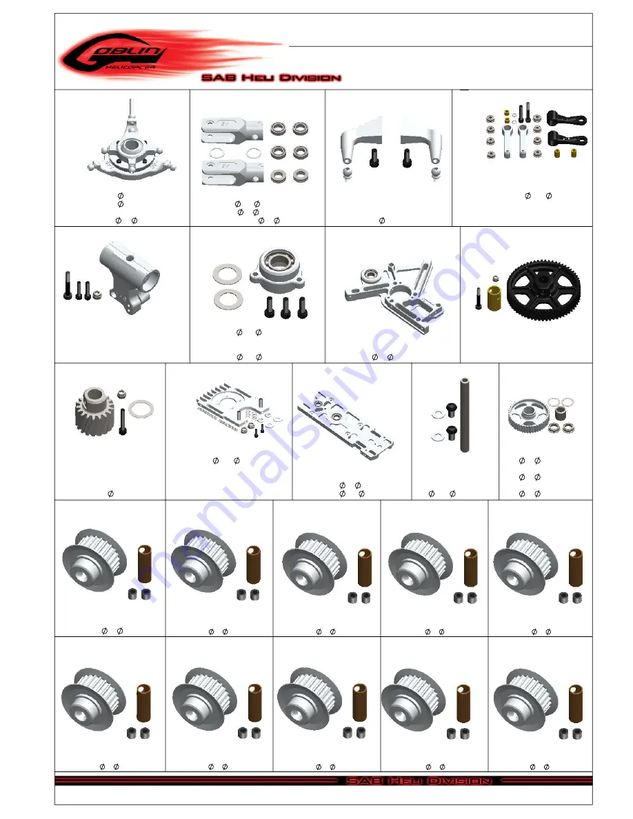 Cobra Helicopter Goblin 500 Manual Download Page 34