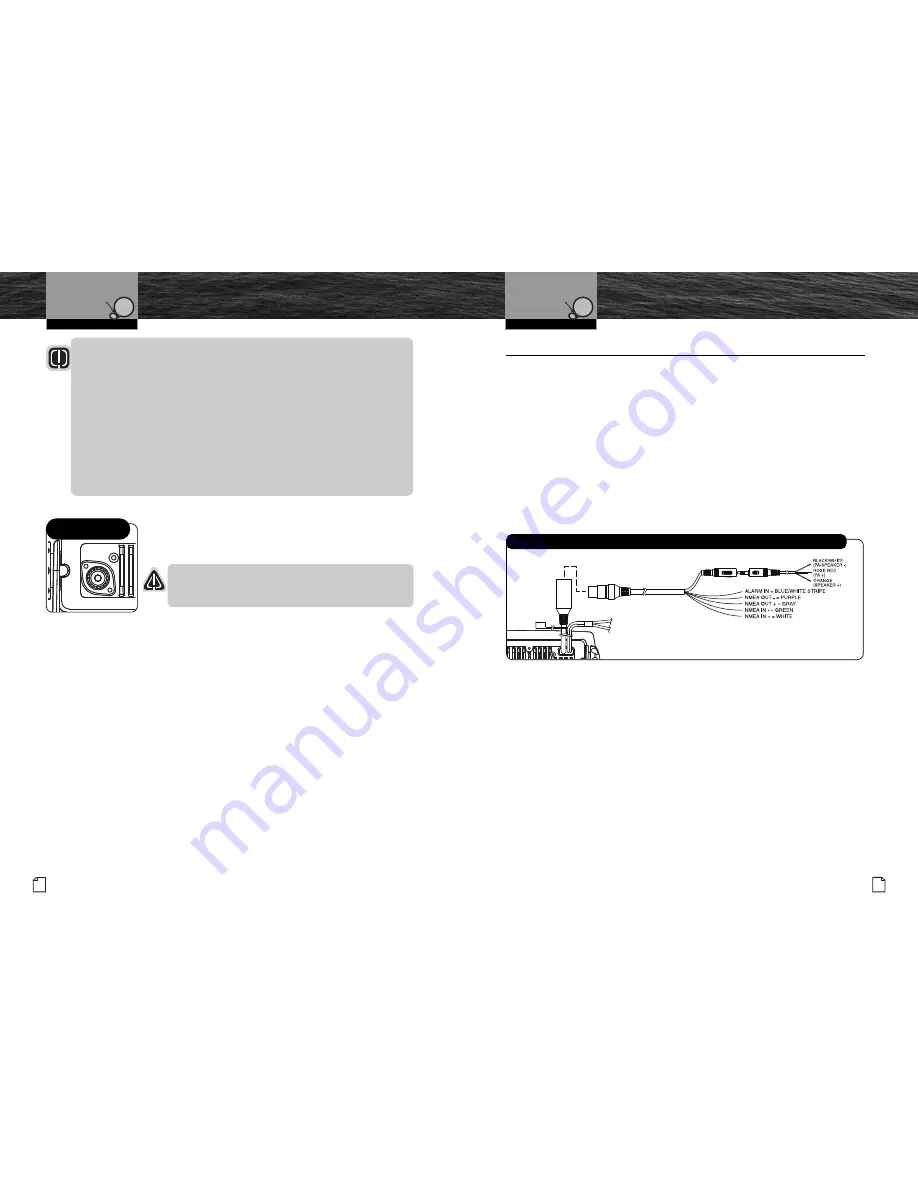 Cobra Marine MARINE MR F80B-D (Spanish) Manual Del Propietario Download Page 20