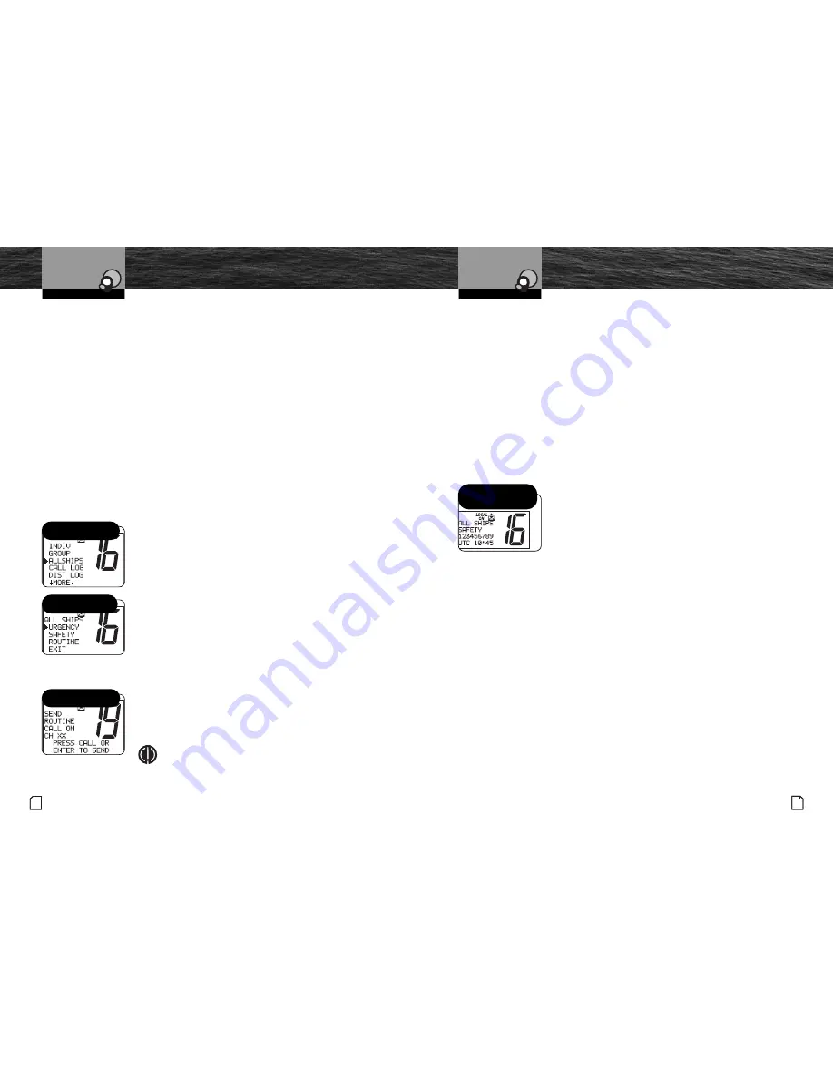 Cobra Marine MARINE MR F80B-D (Spanish) Manual Del Propietario Download Page 37