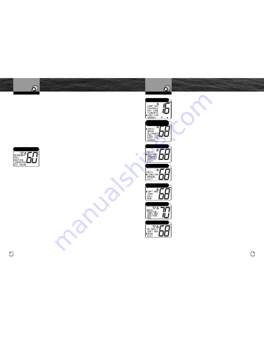 Cobra Marine MARINE MR F80B-D (Spanish) Manual Del Propietario Download Page 38