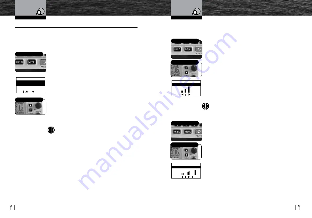 Cobra Marine MR F57B Owner'S Manual Download Page 17