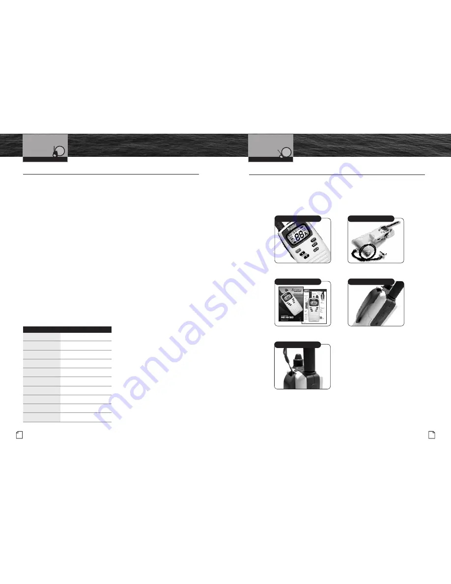 Cobra Marine MR HH100 User Manual Download Page 13