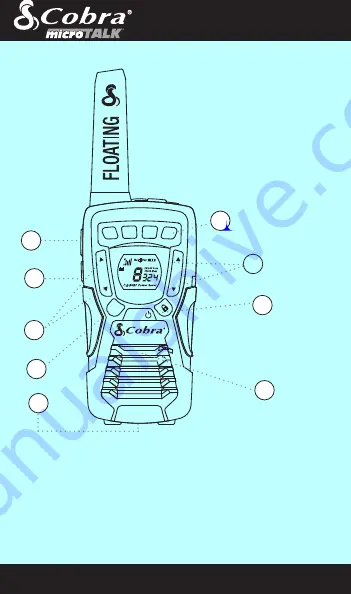 Cobra AM1035 FLT Simplified Operating Instructions Download Page 2