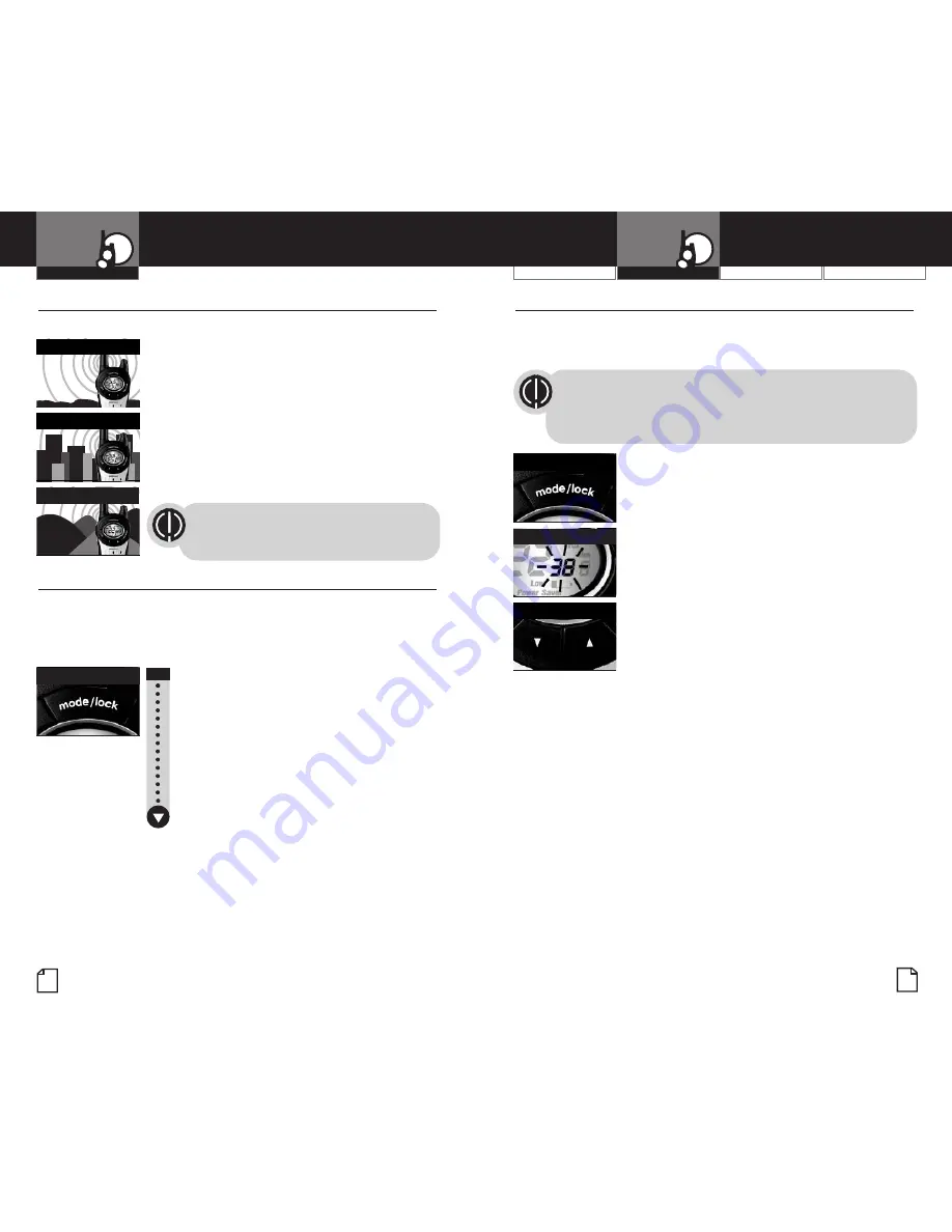 Cobra microTALK PR3800DXC Owner'S Manual Download Page 8