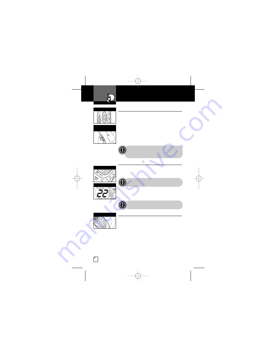 Cobra microTALK PR4500WX Owner'S Manual Download Page 9