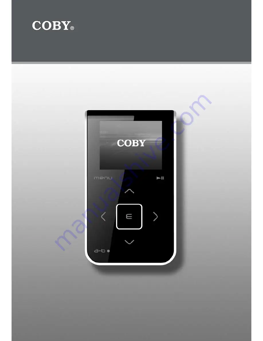 Coby C961 - MP 30 GB Digital Player Скачать руководство пользователя страница 1