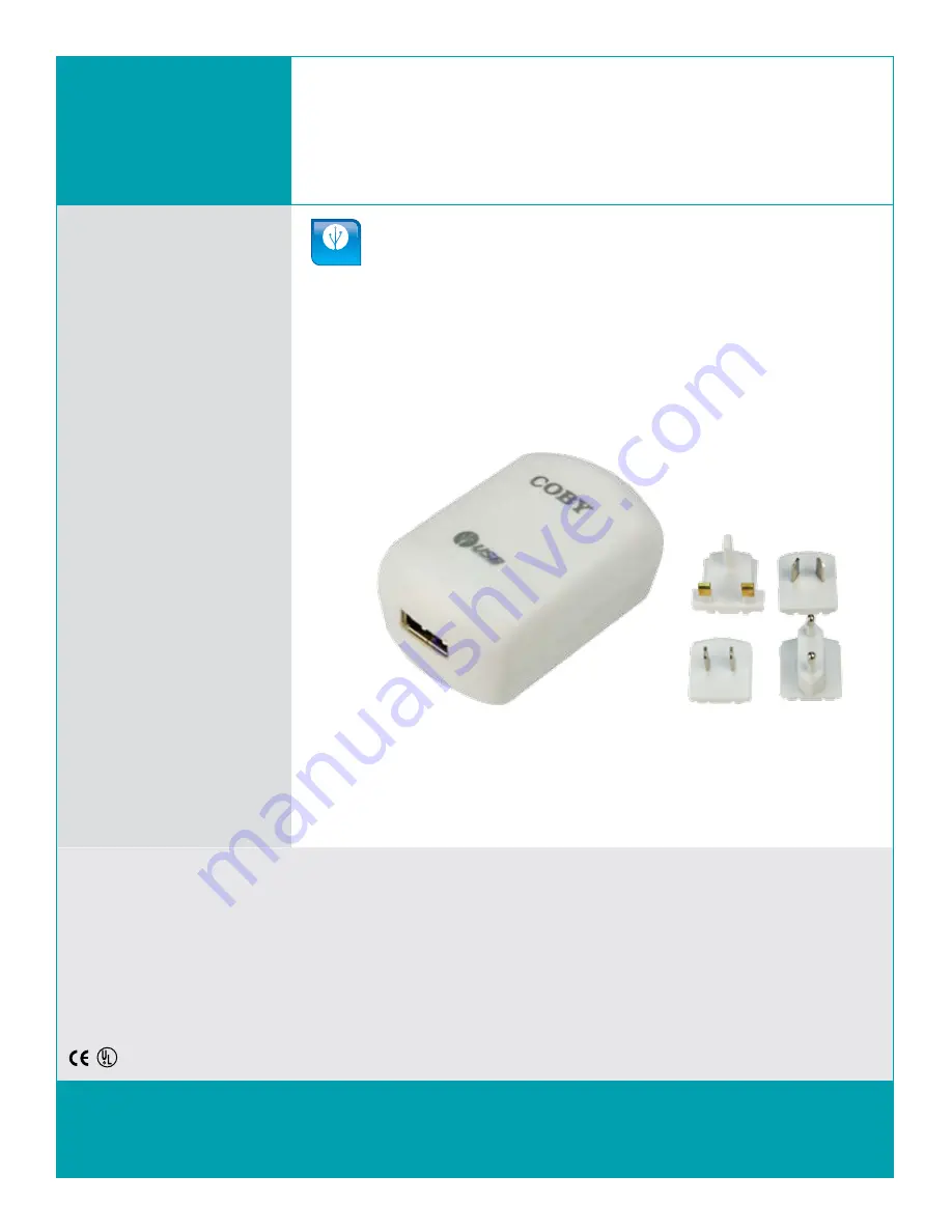 Coby CA84 Specifications Download Page 1