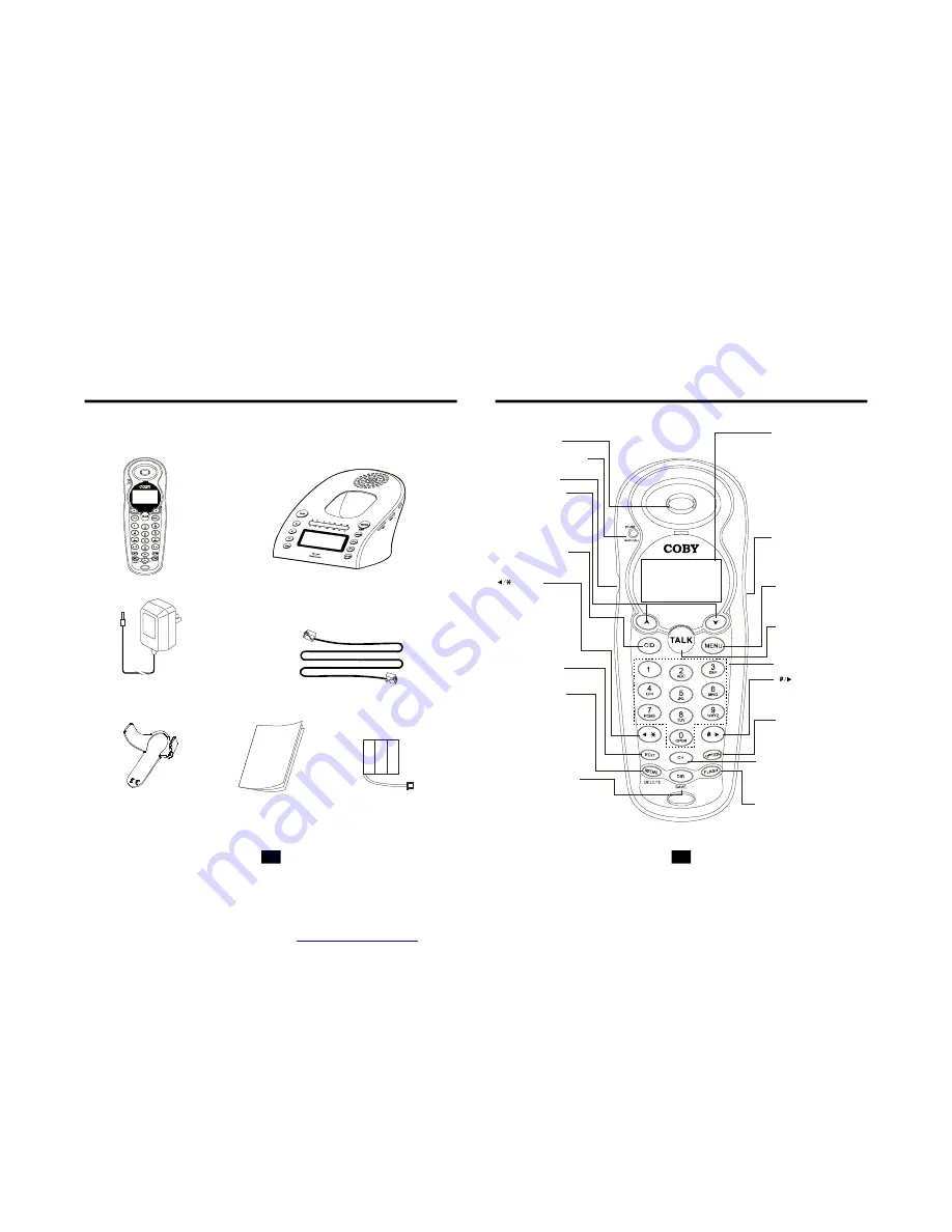 Coby CT-P8910 Manual Download Page 4