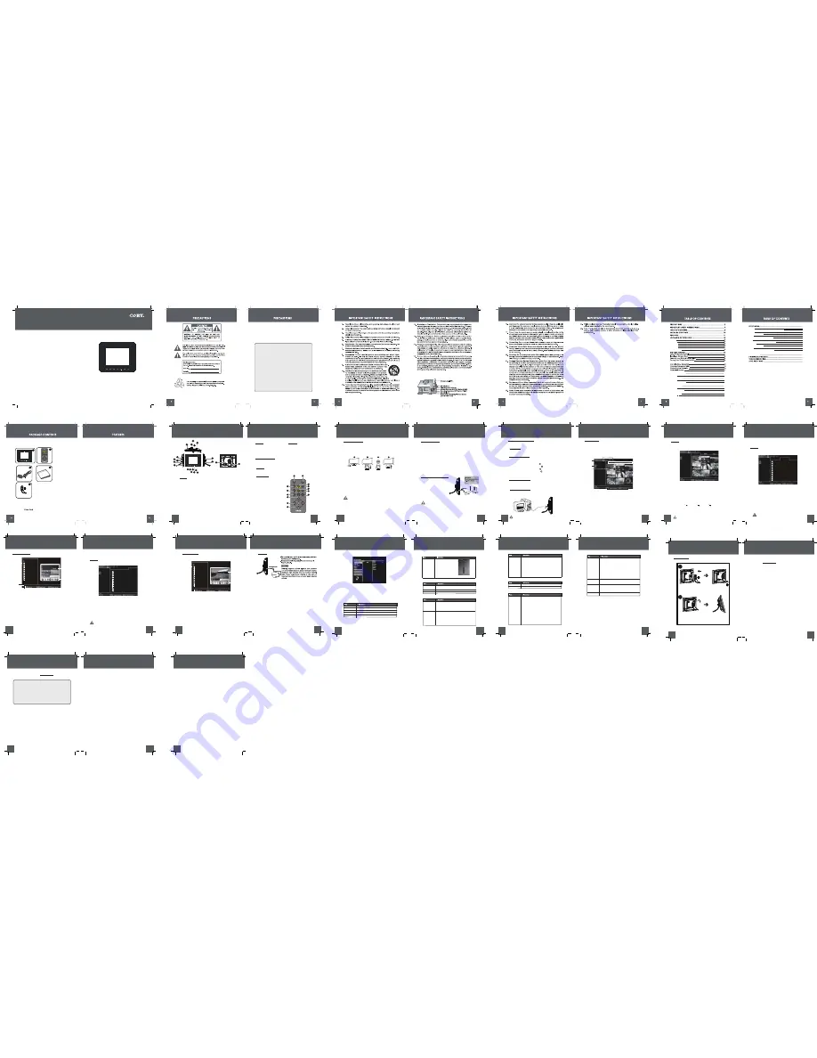 Coby DP870 Instruction Manual Download Page 1