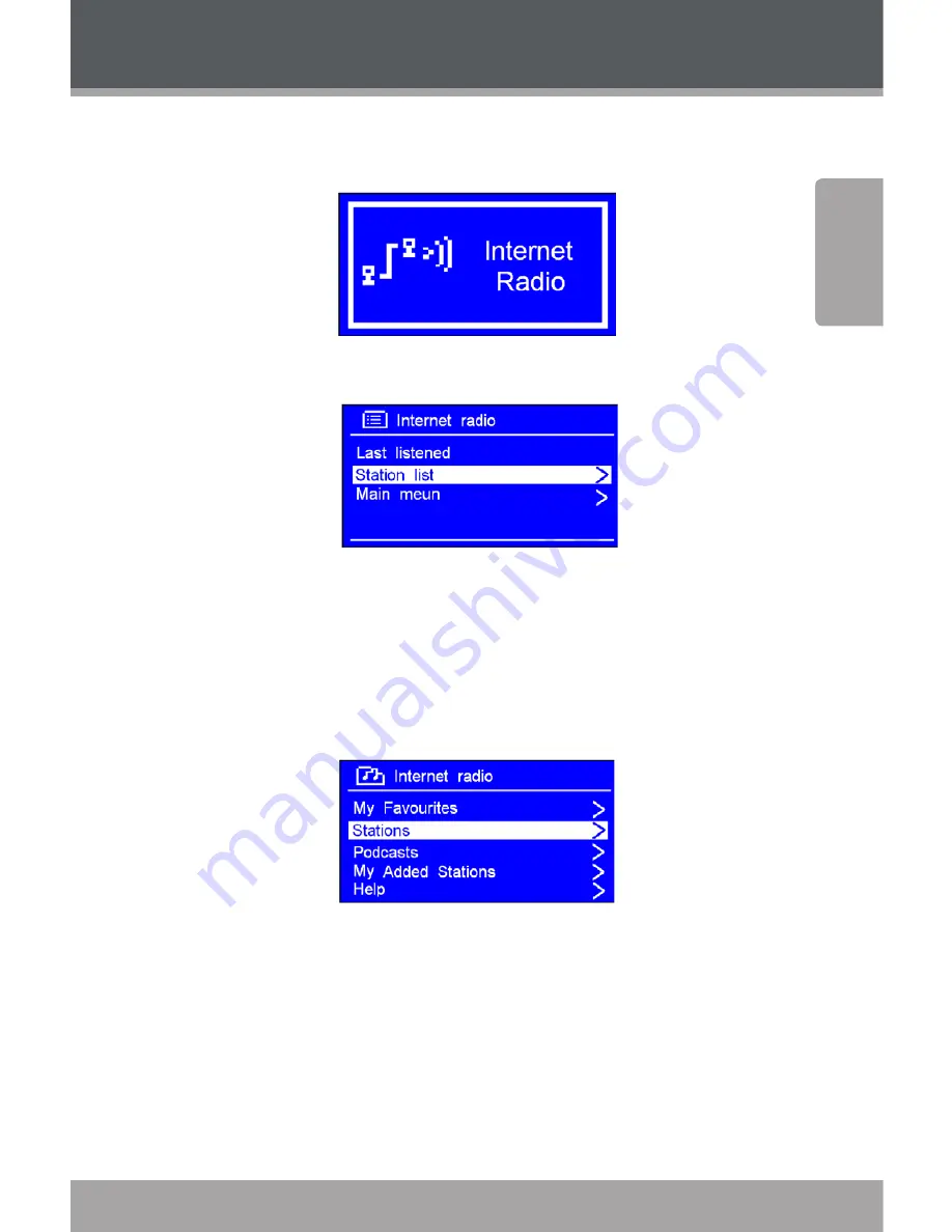 Coby IR850 - Wireless Internet Radio System Instruction Manual Download Page 21