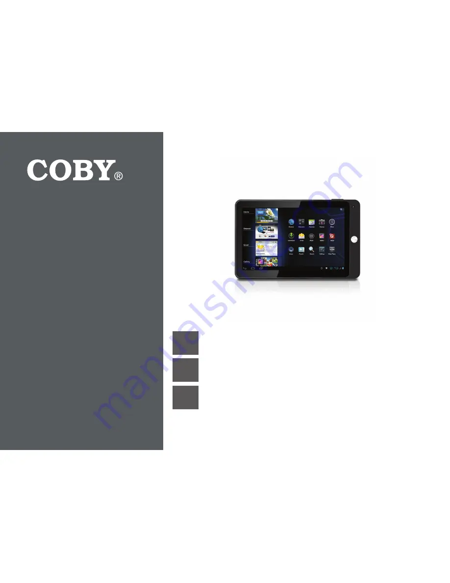 Coby Kyros MID7042 User Manual Download Page 1