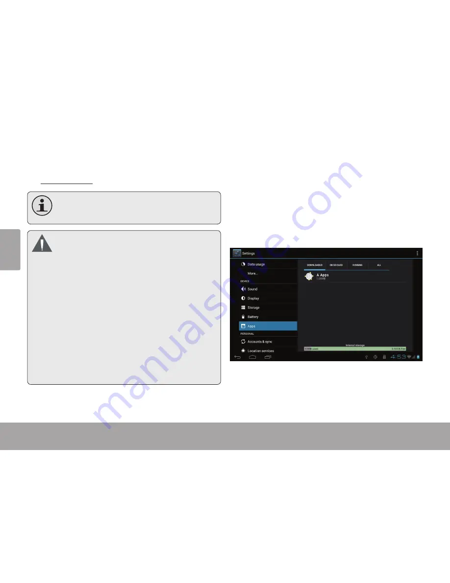 Coby Kyros MID9042 Quick Start Manual Download Page 68