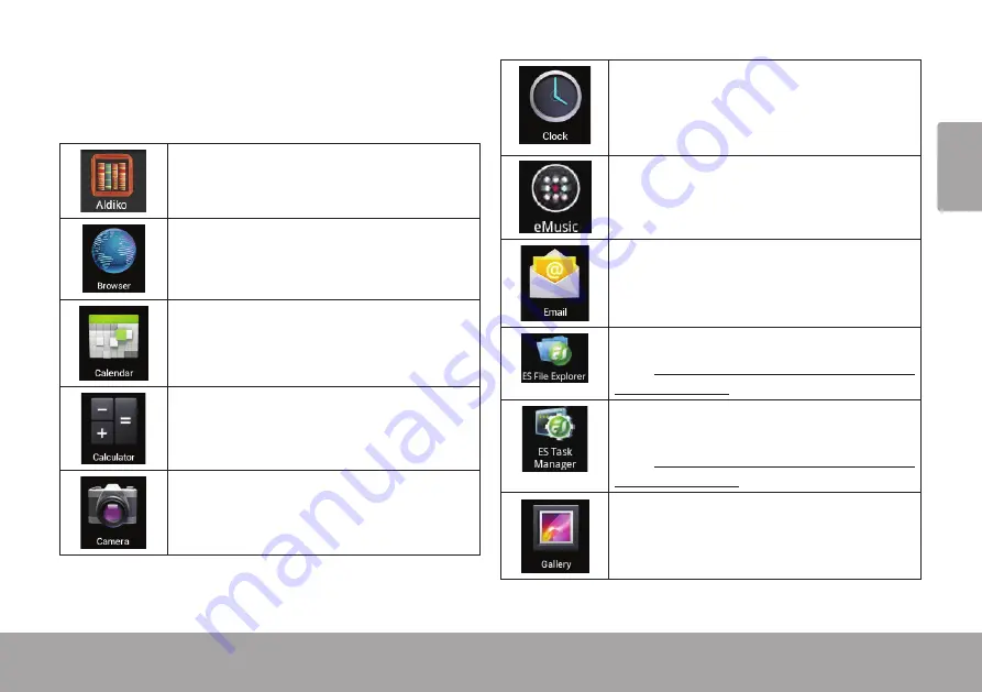 Coby Kyros MID9762 Series Quick Start Manual Download Page 17