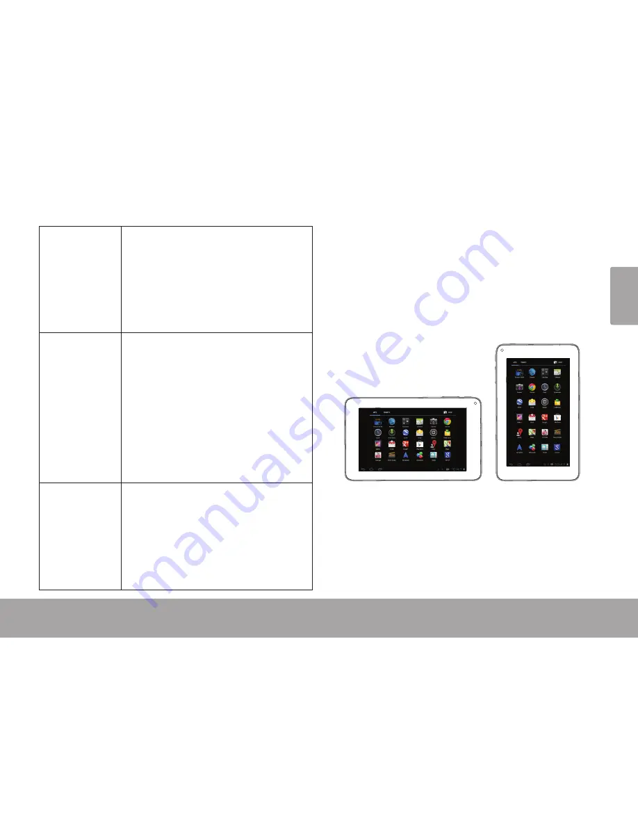 Coby MID7055 Series Quick Start Manual Download Page 9