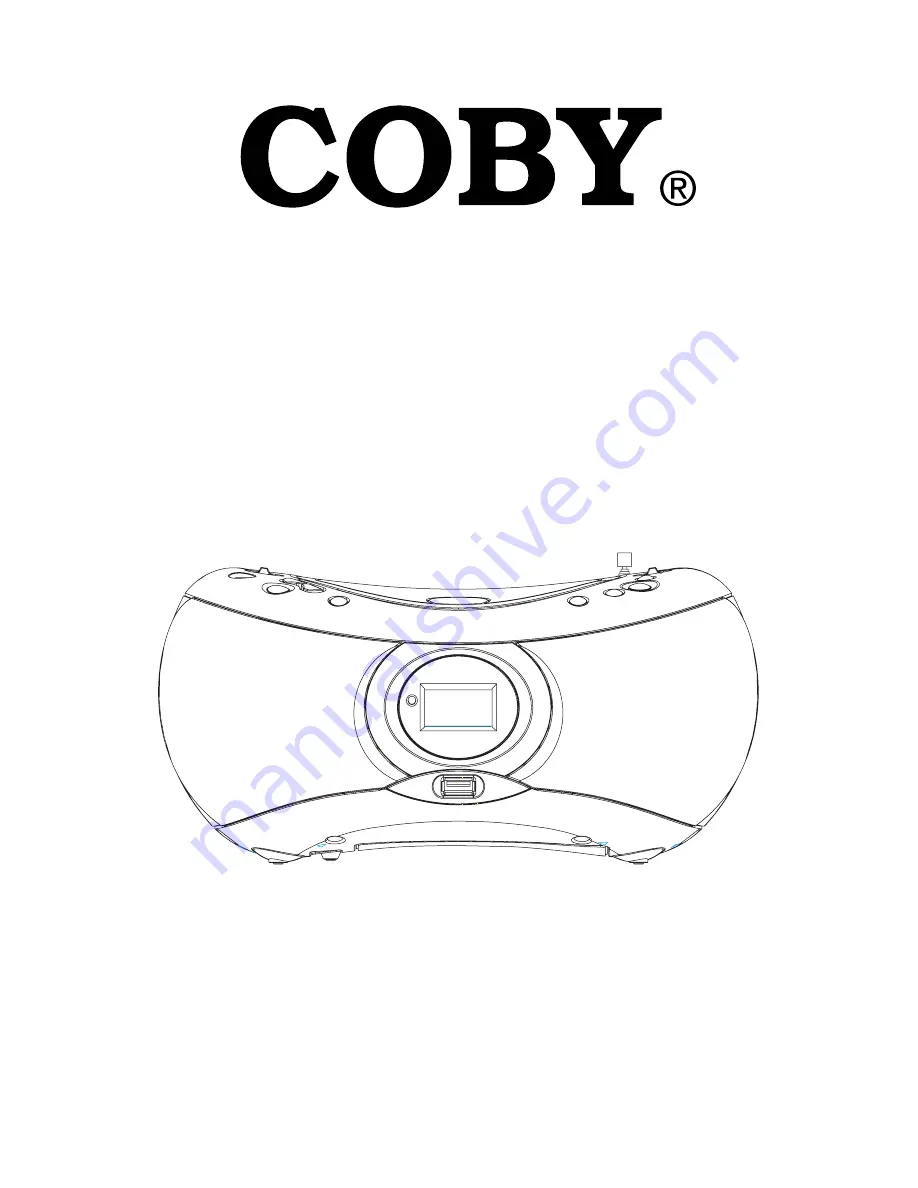 Coby MP-CD475 Instruction Manual Download Page 1