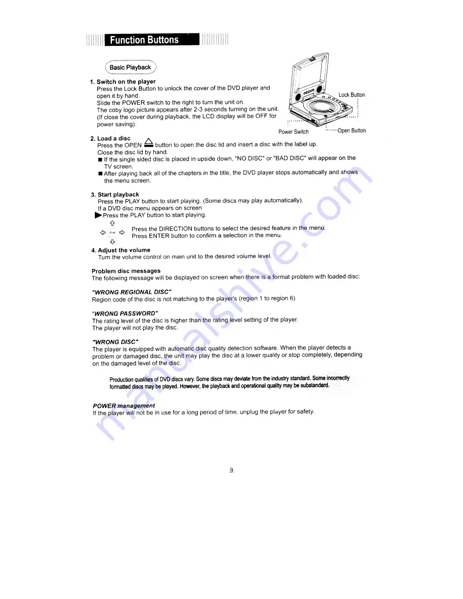 Coby TF-DVD5000 Manual Download Page 14