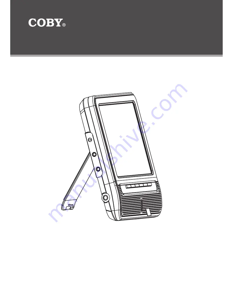 Coby TF-TV705 Instruction Manual Download Page 1