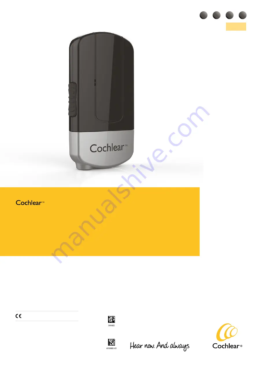 Cochlear Wireless Mini Microphone User Manual Download Page 1