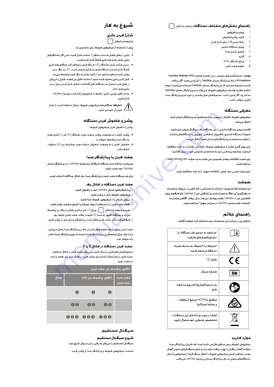 Cochlear Wireless Mini Microphone User Manual Download Page 16