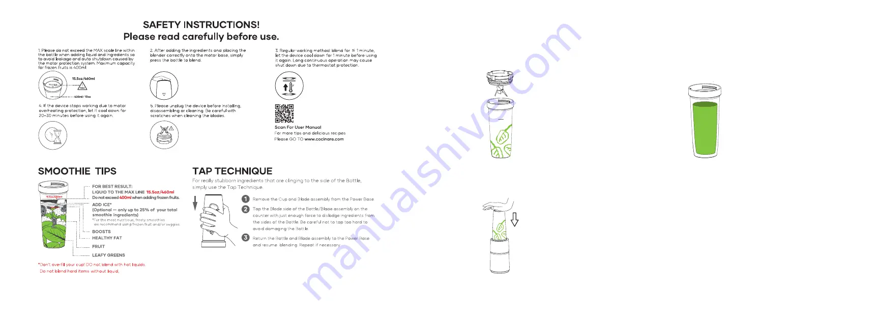 Cocinare GOPOWER ELITE User Manual Download Page 6