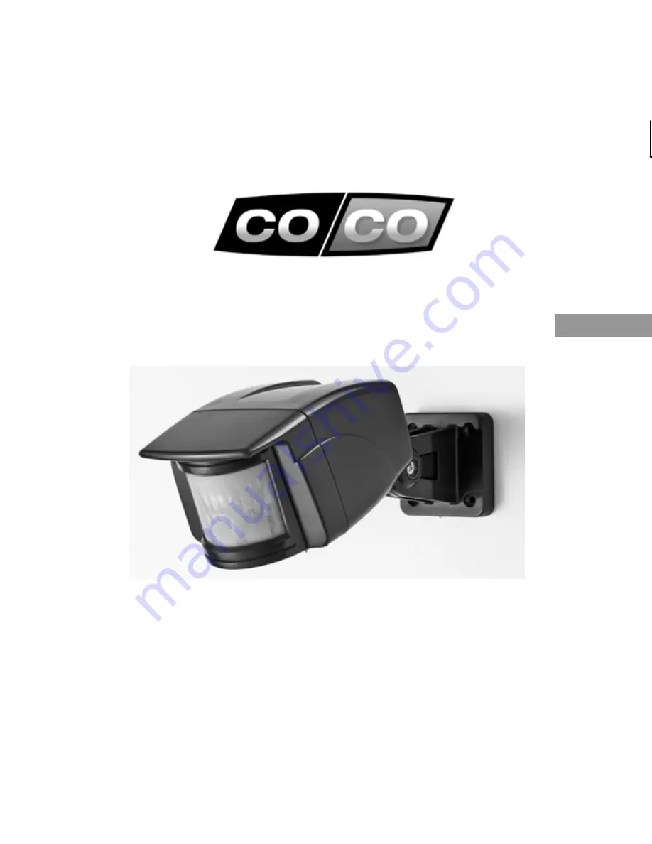 CoCo PIR-2050 User Manual Download Page 1