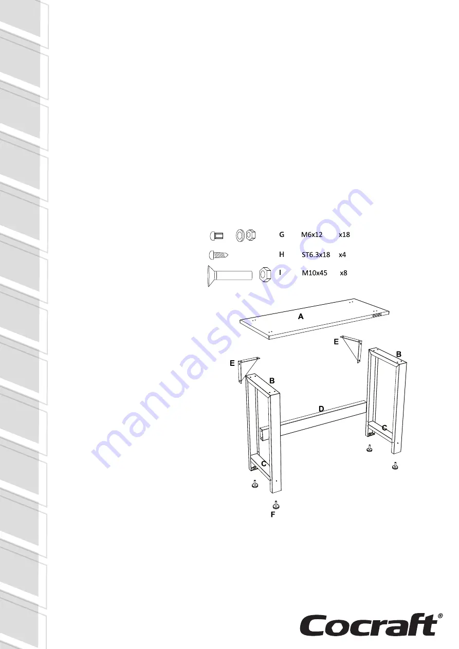 Cocraft 40-8477 Instruction Manual Download Page 3