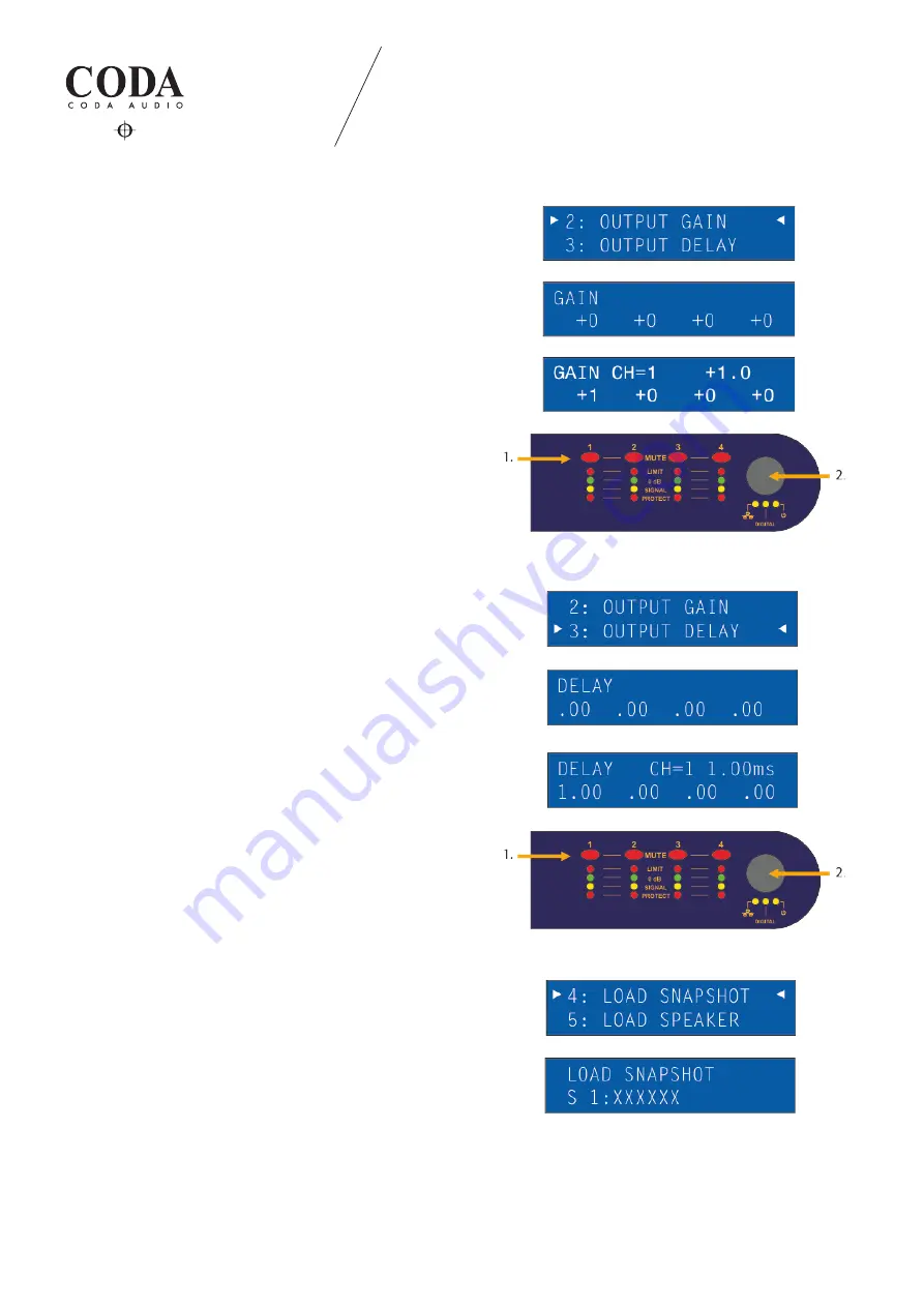 Coda LINUS10-C User Manual Download Page 25