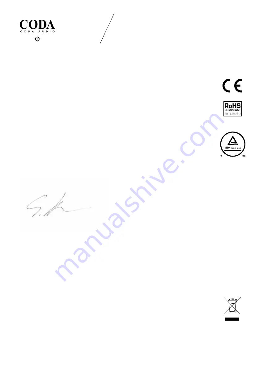 Coda LINUS10 User Manual Download Page 11