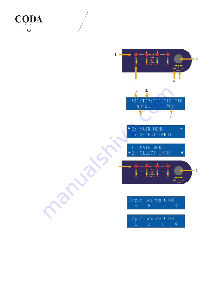 Coda LINUS5-C User Manual Download Page 24