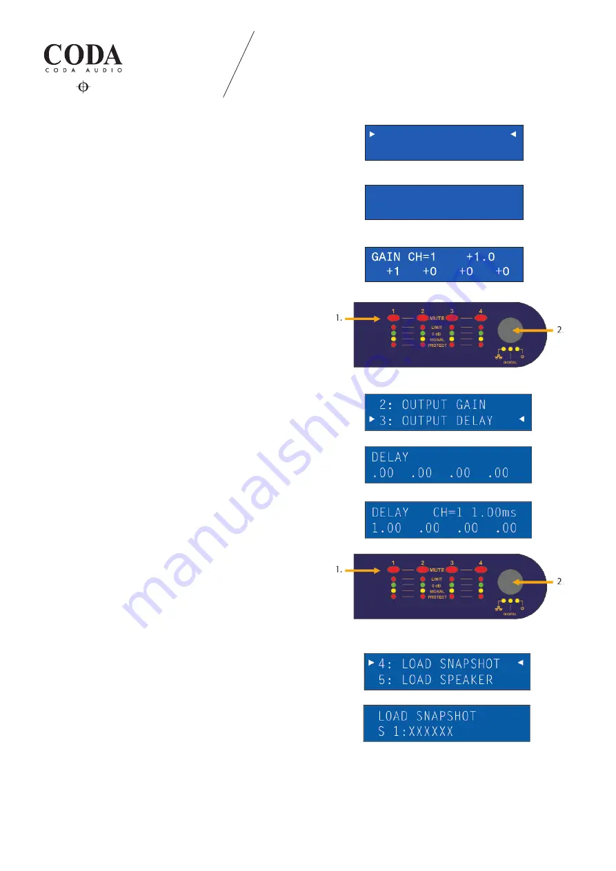 Coda LINUS5-C User Manual Download Page 25