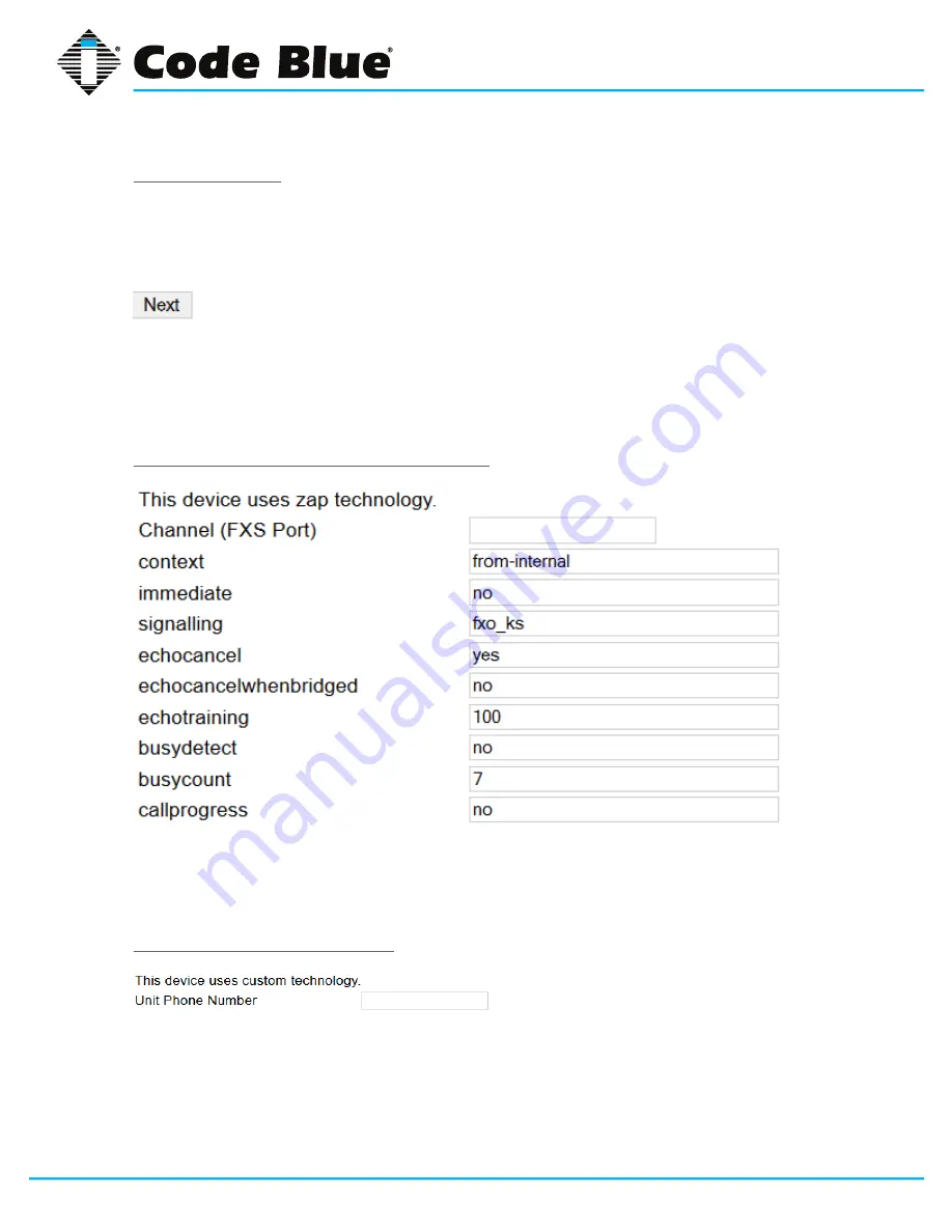 Code Blue ToolVox Administrator'S Manual Download Page 28