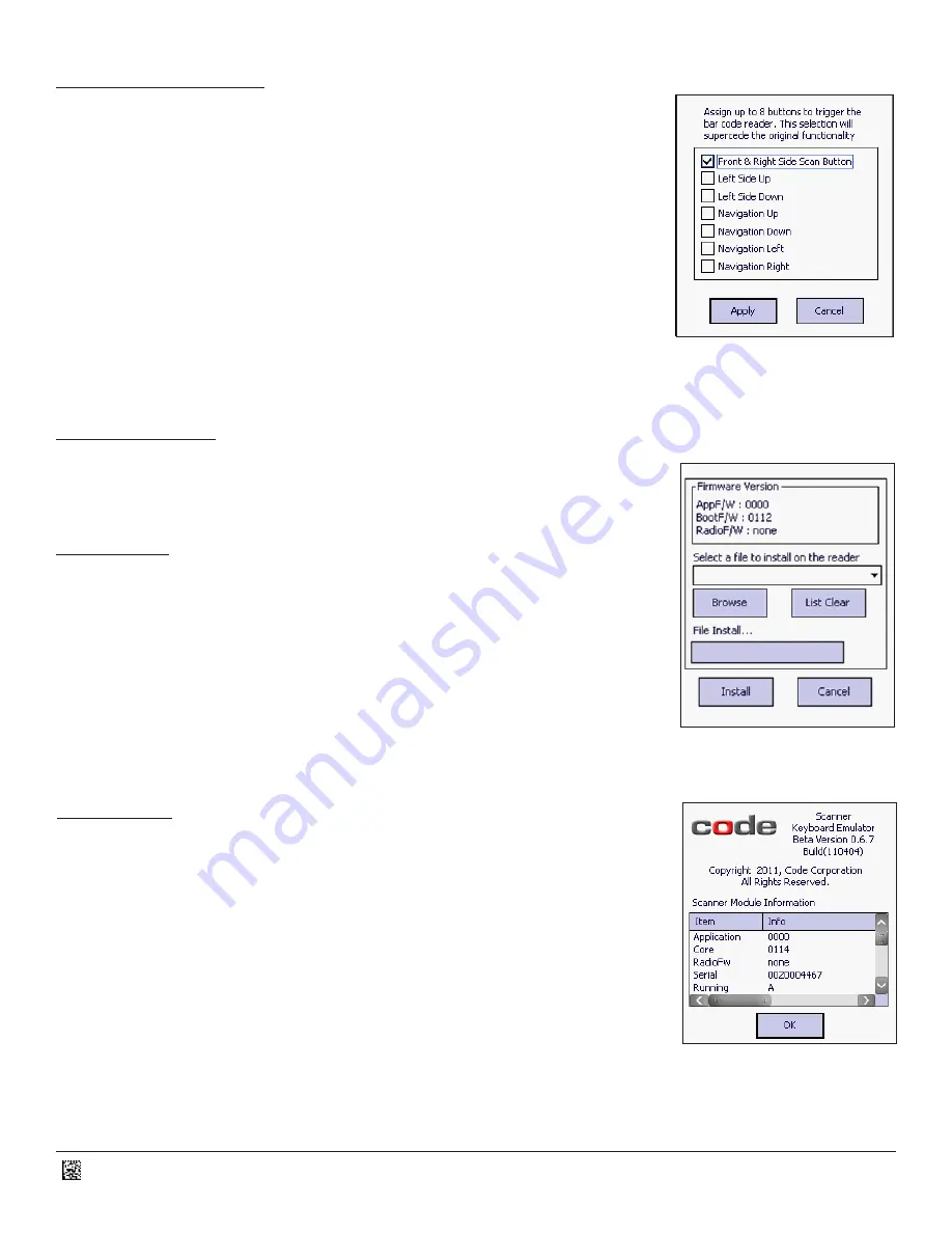 Code Reader 4100 Quick Start Manual Download Page 13