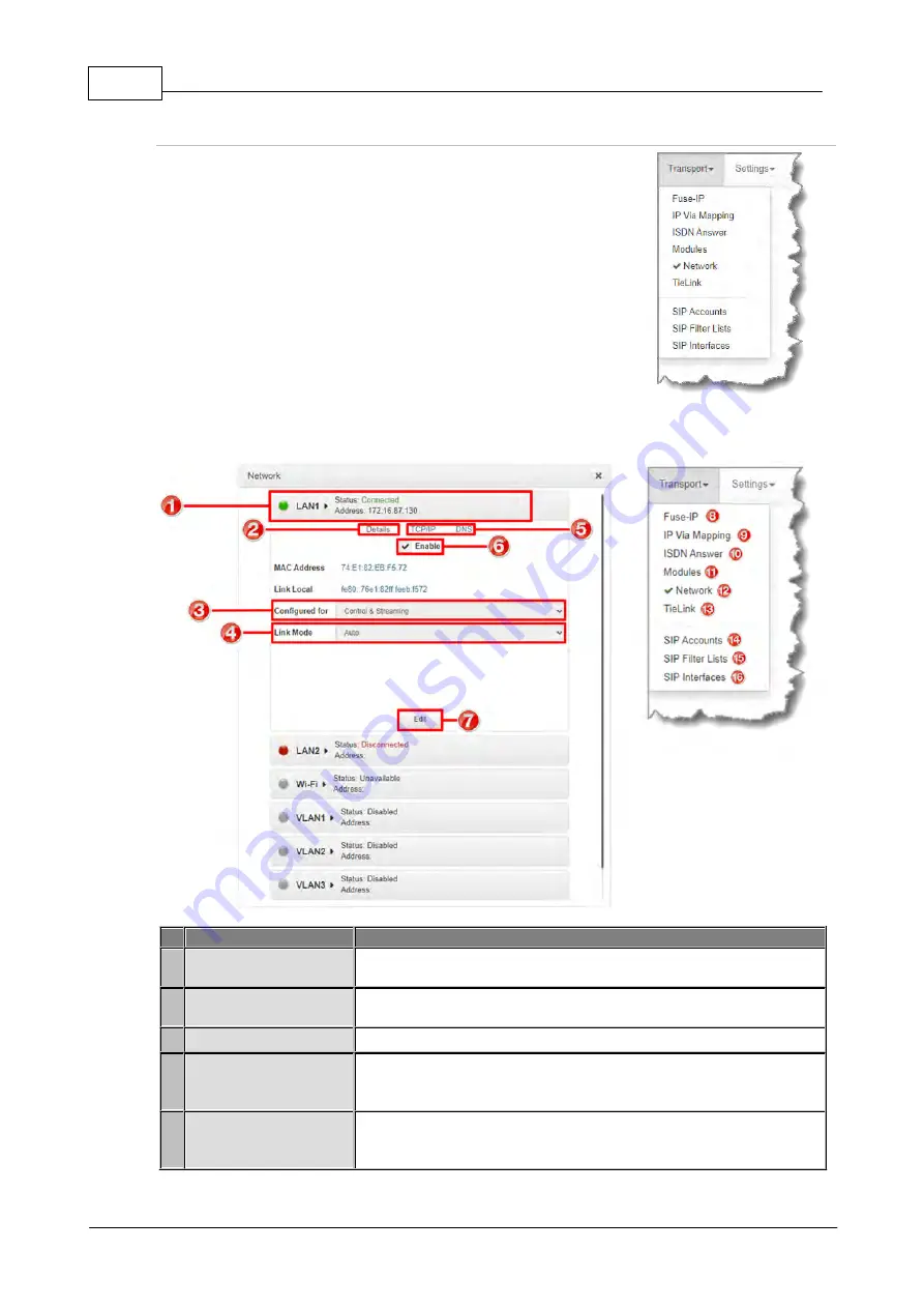 Codec Tieline Gateway Скачать руководство пользователя страница 84