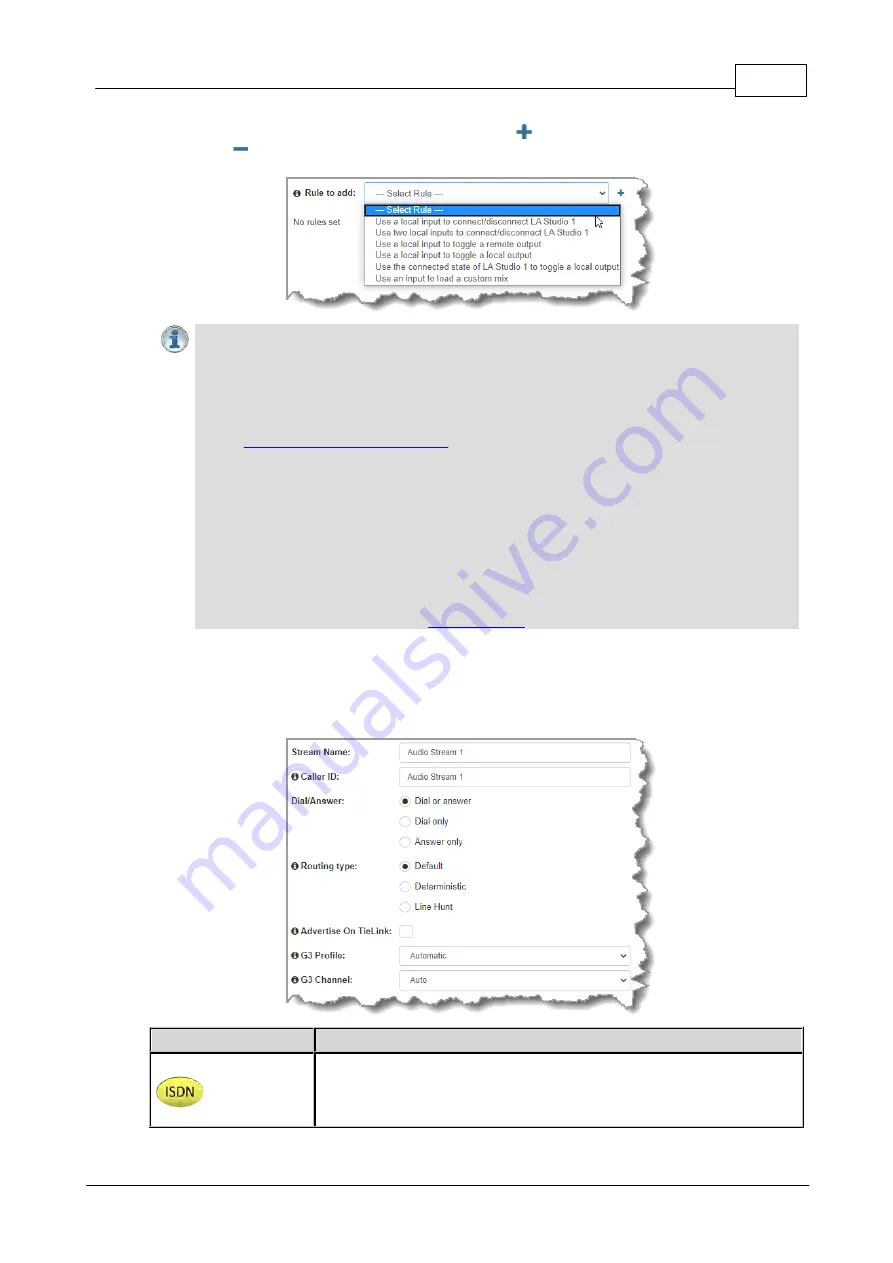 Codec Tieline Gateway User Manual Download Page 121