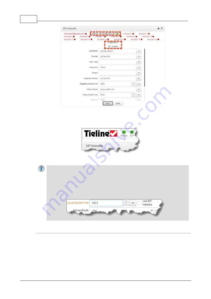 Codec Tieline Gateway Скачать руководство пользователя страница 162