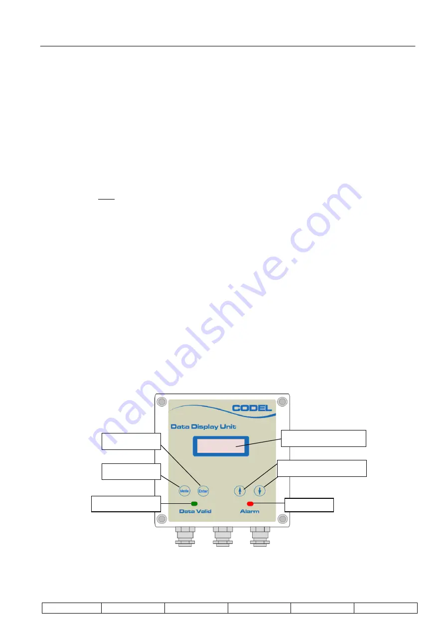 CODEL SmartCem V-CEM5100 Technical Manual Download Page 27