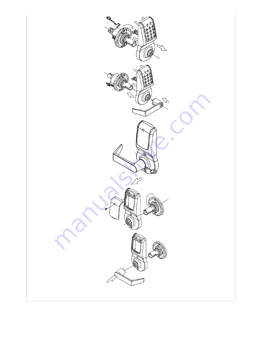 CODELOCKS CL6010 Installation Manual Download Page 5