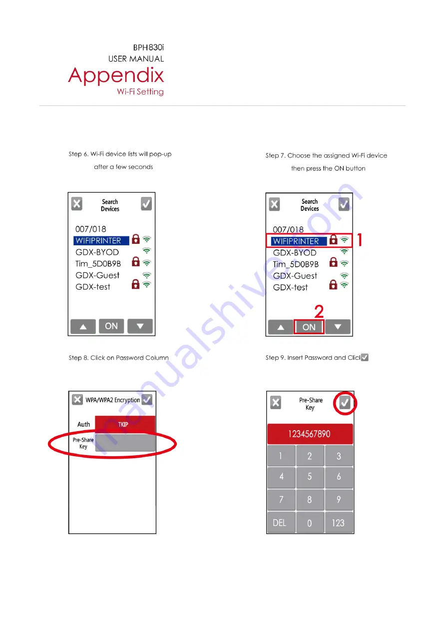 Codex BPH830i User Manual Download Page 69