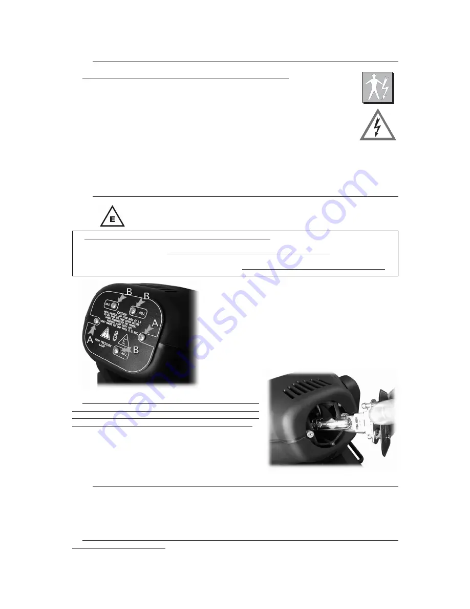 COEF MP250 ZOOM Operating Instructions Manual Download Page 5