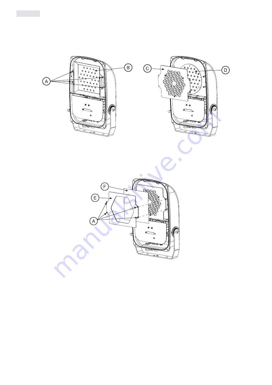 Coemar Panorama Led White Instruction Manual Download Page 10