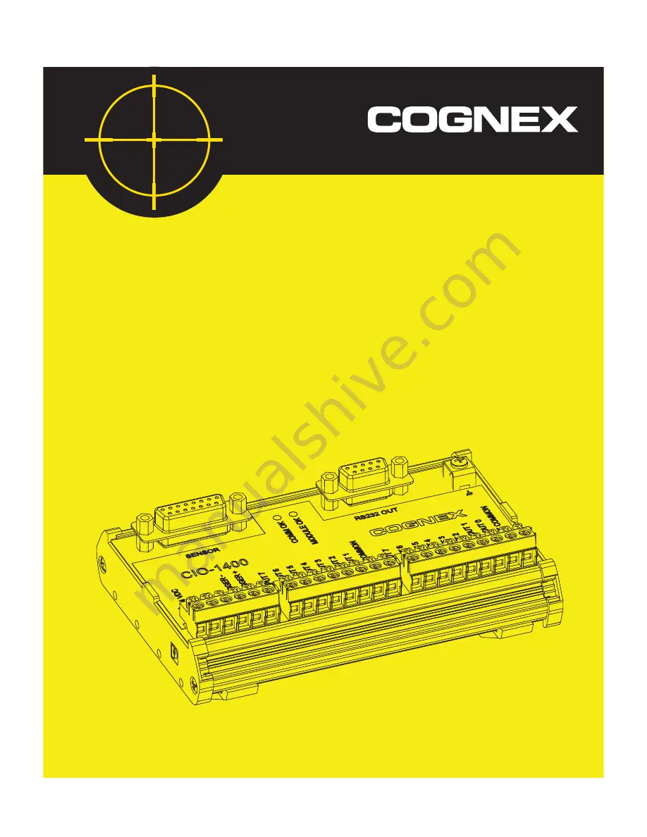 Cognex In-Sight 1400 Скачать руководство пользователя страница 1